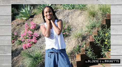 Celebrity Style: Joy Bryant’s Not-So-Basic, Basic Terrain (The Blonde and the Brunette)
