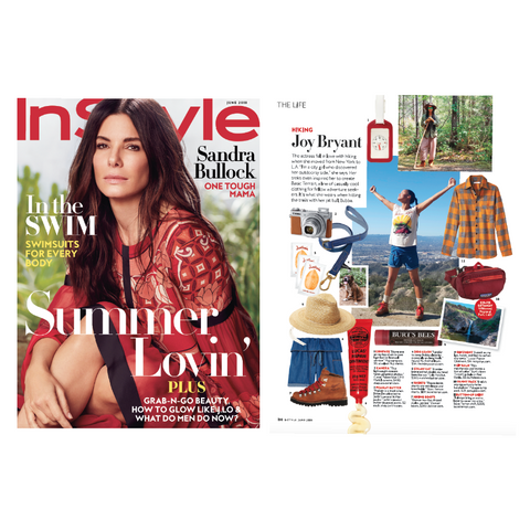 Hiking with Joy Bryant (InStyle Magazine)